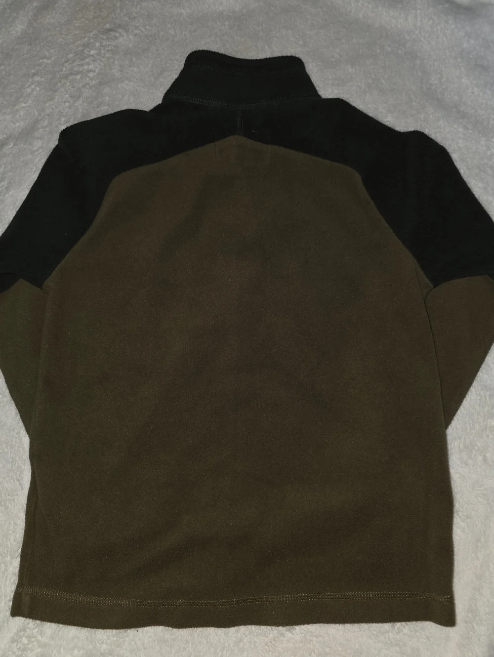 Helly Hansen Kids' Daybreaker 2.0 Fleece Jacket in olive green with black Size 8 - Picture 5 of 6